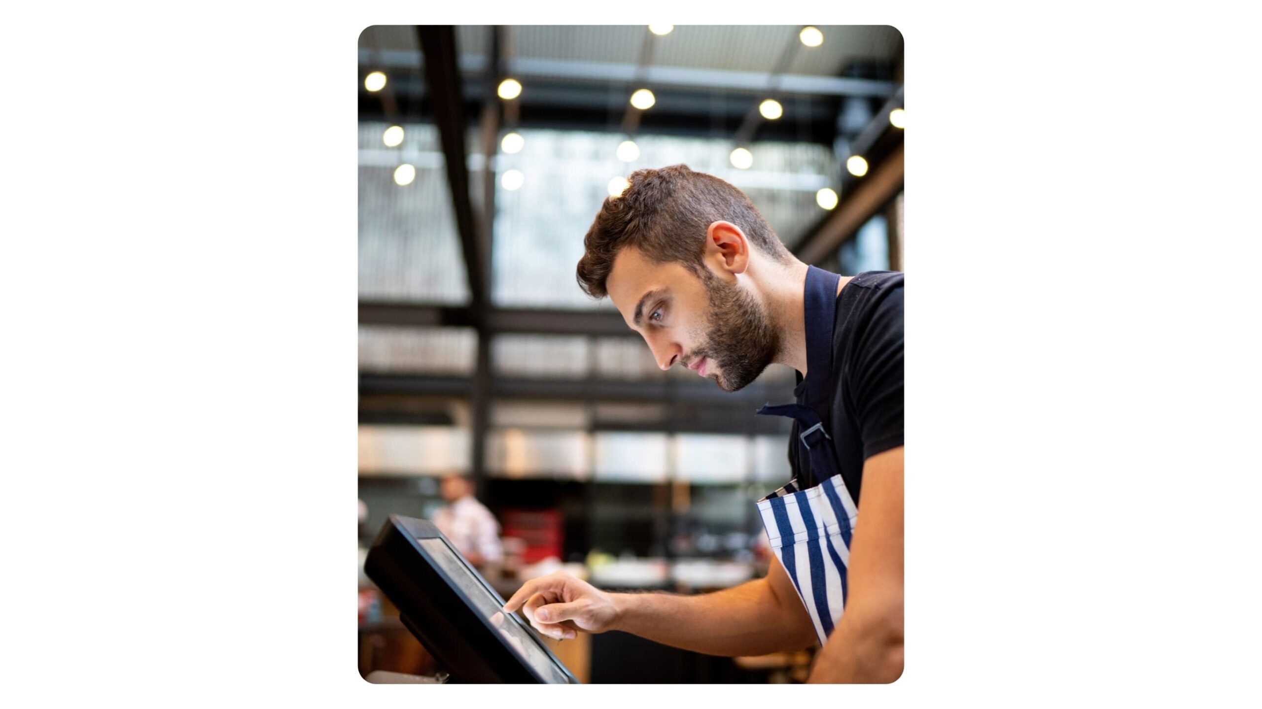 Cameriere usa palmare